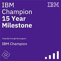 IBM Champion - 15 Year Milestone badge